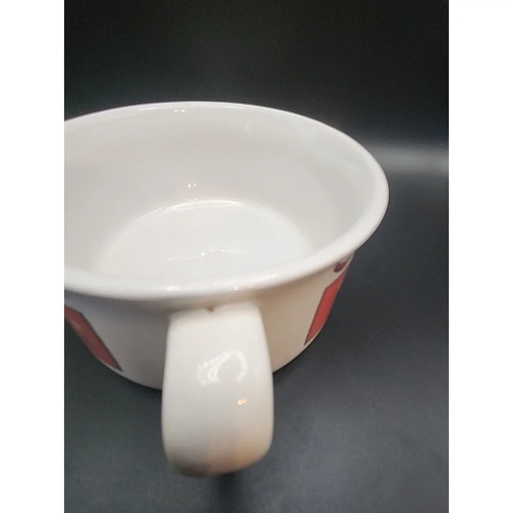 Vintage Tabasco Chili Ceramic Bowls Set Of 2 With‎ Double Handles